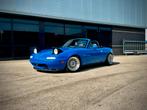 Mazda Miata MX5 NA6 1990 geheel gereviseerde motor, Auto's, Mazda, Achterwielaandrijving, Zwart, 4 cilinders, Cabriolet