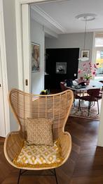 Flinders Egg Chair - Rotan Fauteuil, Ophalen, Gebruikt, Minder dan 75 cm, Riet of Rotan