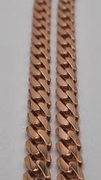 gouden coban link ketting 14kt, Www.bredajuwelier.nl, Nieuw, Ophalen of Verzenden, Www.bredajuwelier.nl