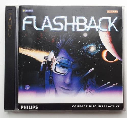 CD-i 'Flashback', heel spannend spel game ZGAN, Spelcomputers en Games, Games | Overige, Zo goed als nieuw, Avontuur en Actie