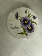 Vintage Union Edel Blikje met Viooltjes, Ophalen of Verzenden