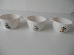 3 kleine schaaltjes Ornamin, Ophalen of Verzenden, Overige materialen, Overige typen