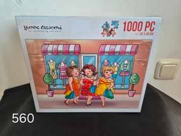 Yvonne Creations. Bubbly girls. Nieuw. Puzzle 1000. beschikbaar voor biedingen