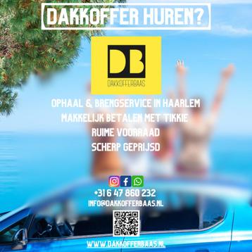 Dakkoffer huren? DAKKOFFERBAAS | Omgeving Haarlem | Vanaf EU