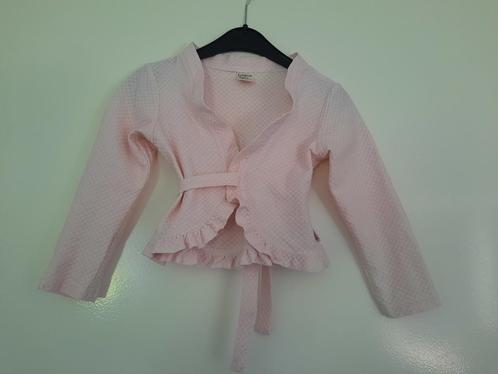 Supercute schattig roze wikkelvestje vest Jottum 116, Kinderen en Baby's, Kinderkleding | Maat 116, Zo goed als nieuw, Meisje
