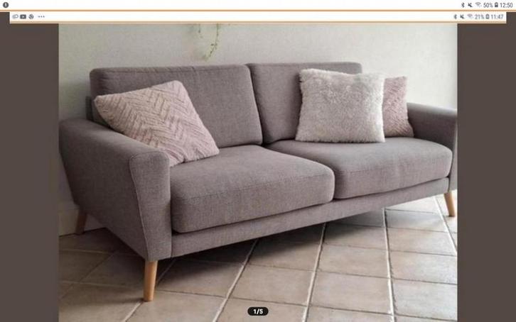 Nu prachtige ruime tweezitter,  TEGEN ELK AANNEMELIJK BOD, Huis en Inrichting, Banken | Sofa's en Chaises Longues, Zo goed als nieuw