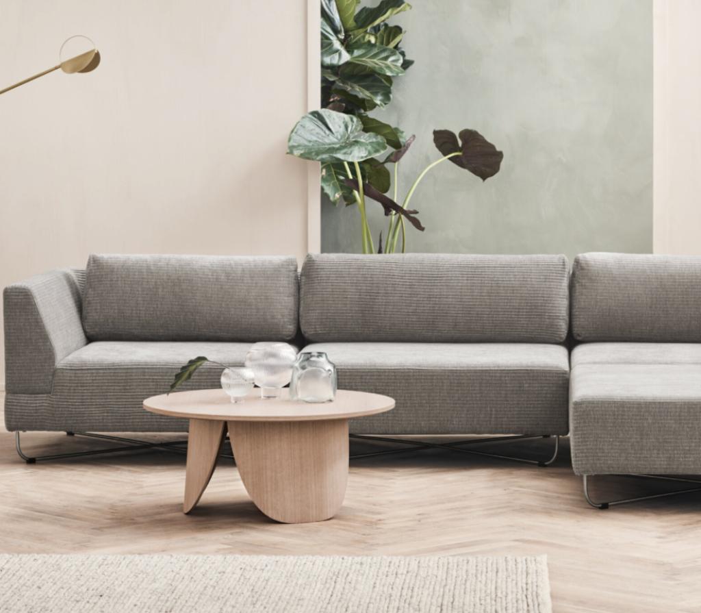 Bolia Peyote Salontafel 35 x Ø 80 cm Gelakt Eiken | €909, nu, Huis en Inrichting, Tafels | Salontafels, Nieuw, Minder dan 50 cm