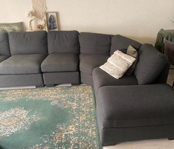 Mooie grote Pronto zithoek. Antraciet grijs  beschikbaar voor biedingen