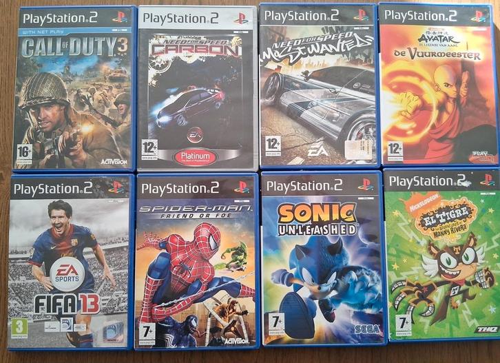 Leuke spellen voor Playstation 2, Spelcomputers en Games, Games | Sony PlayStation 2, Gebruikt, Avontuur en Actie, 1 speler, Vanaf 3 jaar