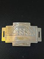 Vintage rijwielbelastingplaatje 1939-1940, Ophalen of Verzenden, Overige materialen