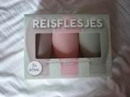 3 reisflesjes. Nieuw in verpakking., Ophalen of Verzenden, Nieuw, Toebehoren