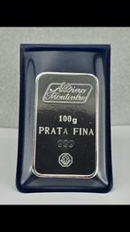 4x 100 gram baar zilver 999.  €235 P/ST, Postzegels en Munten, Edelmetalen en Baren, Ophalen of Verzenden, Zilver