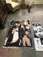 Hele grote Kurt Cobain Nirvana stoffen banner vlag posters, Verzamelen, Posters, Ophalen of Verzenden, Zo goed als nieuw