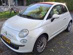 Fiat 500 0.9 Twinair 2011 Wit, Auto's, Cabriolet, Wit, Origineel Nederlands, 24 km/l