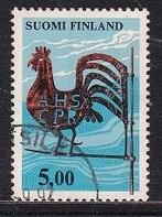 953 - Finland michel 798x gestempeld , Weerhaan van de kapel, Verzenden, Finland, Gestempeld