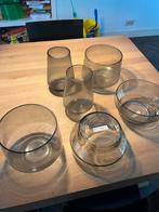 IKEA Smoke Glass Bowl - Ilna Vuorivirta - New, Huis en Inrichting, Ophalen of Verzenden, Zo goed als nieuw, Rond, Glas