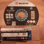 Würth Doorslijpschijven 125x1,0&1,6 x 22,23mm doos van 25 st, Ophalen of Verzenden, Nieuw