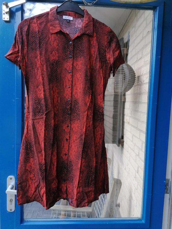 Leuk Print Jurkje, Kleding | Dames, Jurken, Zo goed als nieuw, Maat 38/40 (M), Roze, Boven de knie, Ophalen of Verzenden