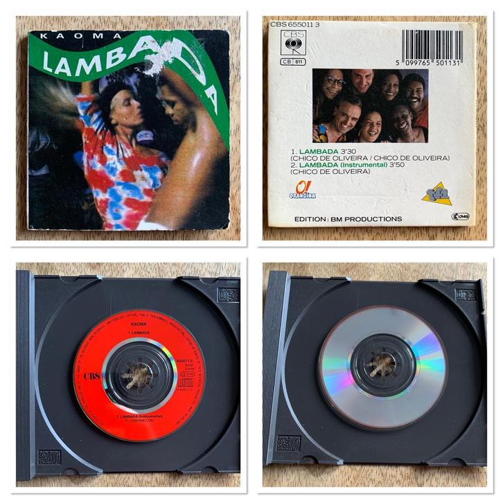 Kaoma: Lambada, Cd's en Dvd's, Cd Singles, Ophalen of Verzenden