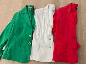 Diverse sweat-stof blazers, jasjes, mt. 38, Only, Blue Water beschikbaar voor biedingen