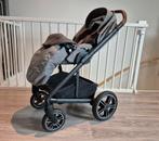Nuna Mixx Next Mocha | kinderwagen + reiswieg, Kinderen en Baby's, Ophalen, Zo goed als nieuw, Overige merken, Verstelbare rugleuning