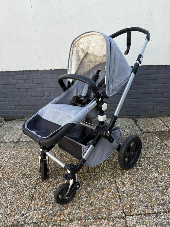 Bugaboo Cameleon 3, Kinderen en Baby's, Kinderwagens en Combinaties, Gebruikt, Kinderwagen, Bugaboo, Met reiswieg, Verstelbare duwstang