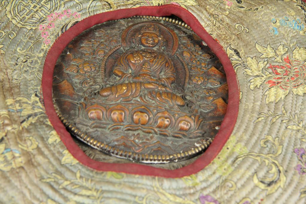 Zeldzame Tibetaanse Gau - 19e/20e eeuw, Antiek en Kunst, Ophalen of Verzenden