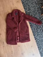 Only Teddy Jas - Bordeaux Rood - Maat s, Kleding | Dames, Jassen | Winter, Ophalen, Gedragen, Maat 36 (S), Rood
