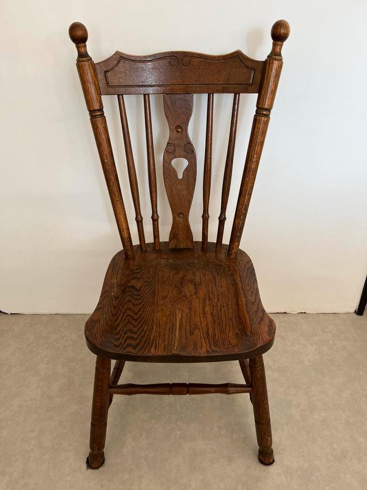 Rustieke boerenstoel - Set van 2, Antiek en Kunst, Antiek | Meubels | Stoelen en Banken, Ophalen