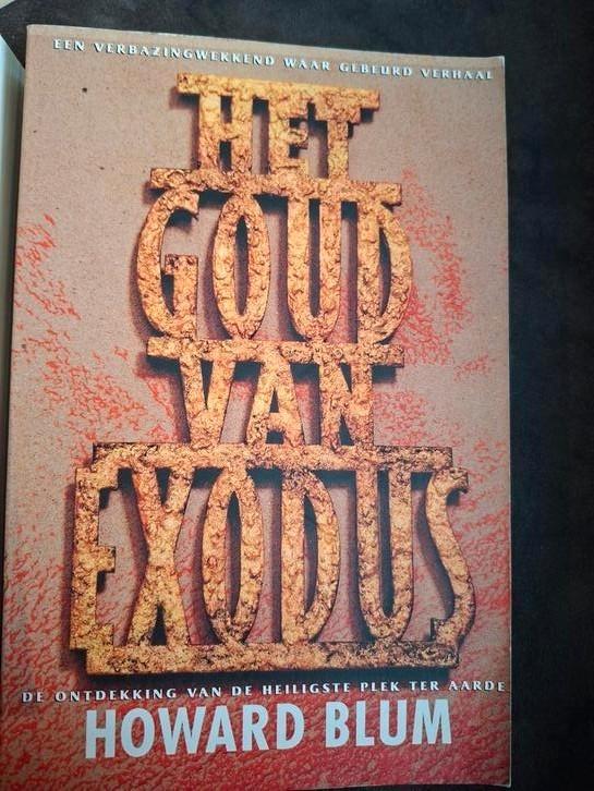 Howard Blum - Het goud van Exodus, Boeken, Thrillers, Gelezen, Ophalen of Verzenden
