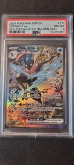 Greninja ex #132 promo psa 8, Ophalen of Verzenden, Zo goed als nieuw, Losse kaart, Foil