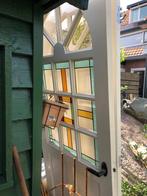 2x binnenpaneeldeur, 1x met glas in lood, Doe-het-zelf en Verbouw, Deuren en Horren, Gebruikt, 80 tot 100 cm, Binnendeur, Ophalen of Verzenden