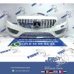 W205 C43 AMG VOORBUMPER + GT GRIL Mercedes C Klasse WIT COMP, Gebruikt, Voor, Mercedes-Benz, Ophalen of Verzenden
