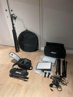 Complete fotografie set Canon EOS M100 lampen lenzen statief, Ophalen, Zo goed als nieuw, Overige typen