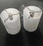 Prandina hanglampen, Huis en Inrichting, Ophalen, Gebruikt, 25 tot 50 cm, Wit