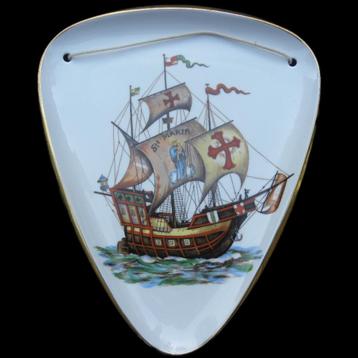 Wandbord Alka kunst Bavaria uit de Viking serie jaren `50 beschikbaar voor biedingen