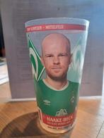 Bier beker Davy Klaassen AJAX 125 jaar Werder Bremen, Maat XS of kleiner, Ophalen of Verzenden, Nieuw