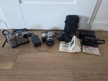 Sony Mavica, Kodak Z740, Panasonic C2000zm, Haking mini mati beschikbaar voor biedingen