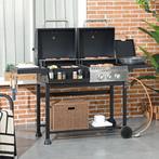 Gas en houtskool  BBQ in 1 161 x 53 x 101 cm, Verzenden, Nieuw