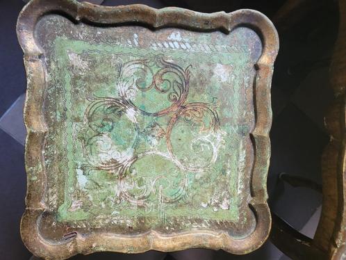 Vintage kleiner Venetiaans bijzettafeltje, Antiek en Kunst, Curiosa en Brocante, Ophalen of Verzenden