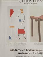 Christie's  'De Stijl' Poster, 1987, Rietveld van der Leck, Antiek en Kunst, Ophalen of Verzenden