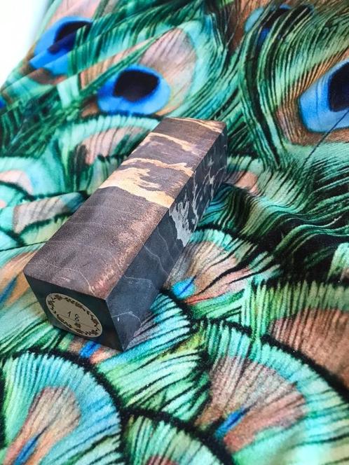 Houtblokken van hoogwaardig gestabiliseerd hout (#18), Huis en Inrichting, Woonaccessoires | Overige, Nieuw, Ophalen of Verzenden