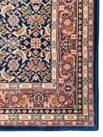 Vintage Perzisch wol Bechir vloerkleed loper blue 85x246cm, Persian Perzisch vintage oosters hype, Crème, 200 cm of meer, Zo goed als nieuw