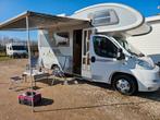 Camper Fiat Ducato 2007 met nieuwe apk, Caravans en Kamperen, Campers, Diesel, Particulier, 5 tot 6 meter, Half-integraal