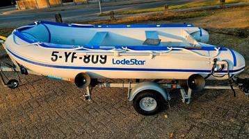 Pega rubberboot trailer  beschikbaar voor biedingen