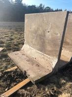 L-elementen, Keerwand, Betonwanden, sleufsilowanden, Gebruikt, Overige typen, Ophalen of Verzenden, 10 m² of meer