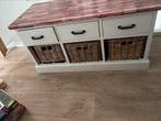 Lage kast / meubel met lades en manden, Huis en Inrichting, Kasten | Ladekasten, Ophalen, Gebruikt, 50 tot 100 cm, Minder dan 100 cm