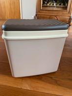 Vintage Koelbox - Bruin & Beige - Perfect voor Camper!, Ophalen, Gebruikt, Kunststof, Minder dan 50 cm