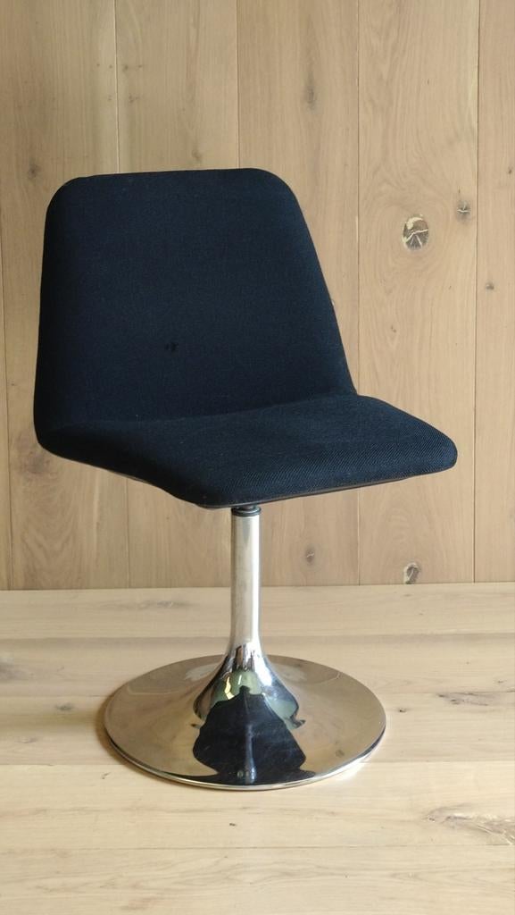 5x jaren 70 design stoelen, Ophalen, Zwart, Scandinavisch, Zo goed als nieuw