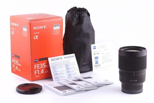 Sony 35mm 1.4 za emount + doos ZeerGoedeStaat 1 Jaar Garanti, Audio, Tv en Foto, Fotografie | Lenzen en Objectieven, Zo goed als nieuw